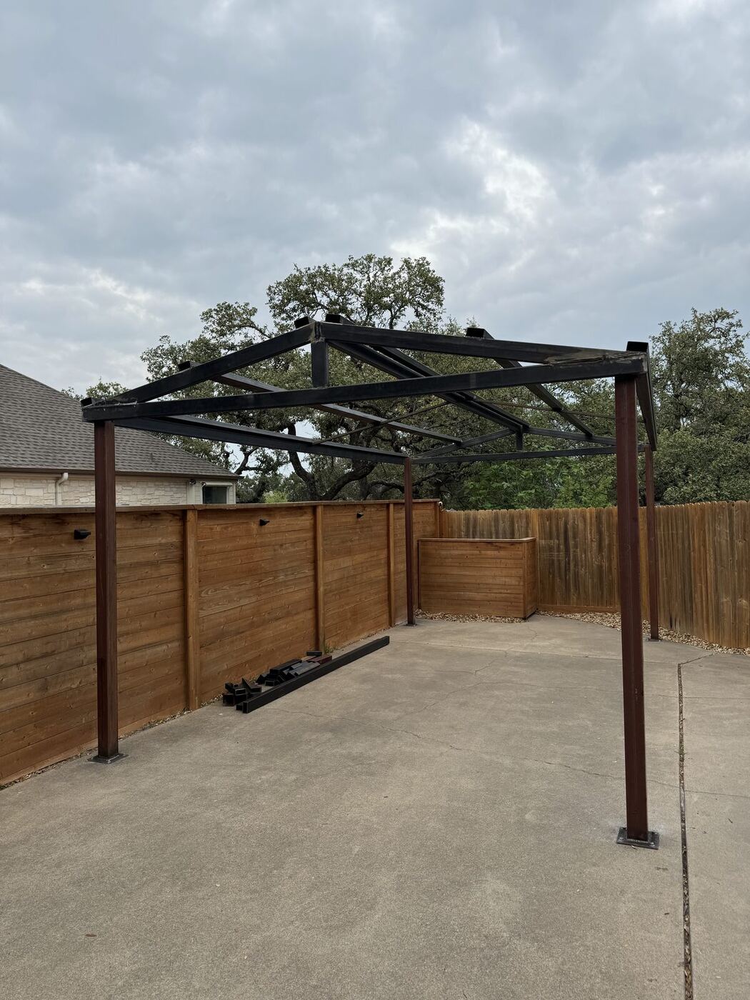 Steel Patio Pergola