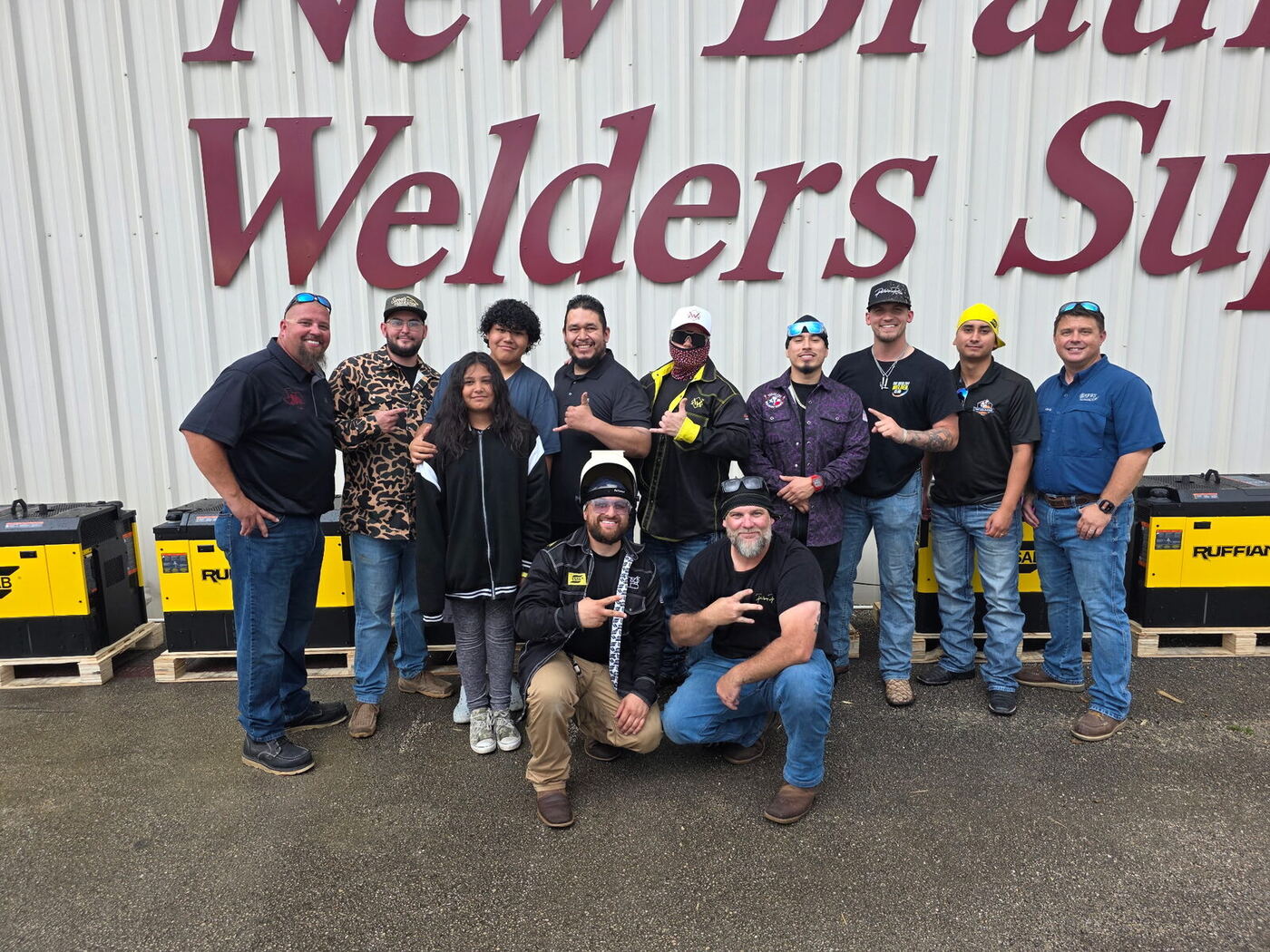 New Braunfels Welders Supply Crew — Giveaway Winner