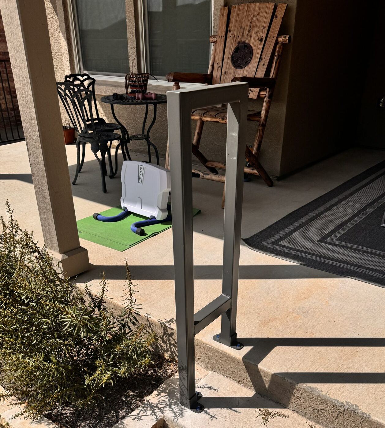 Custom Steel Handrail