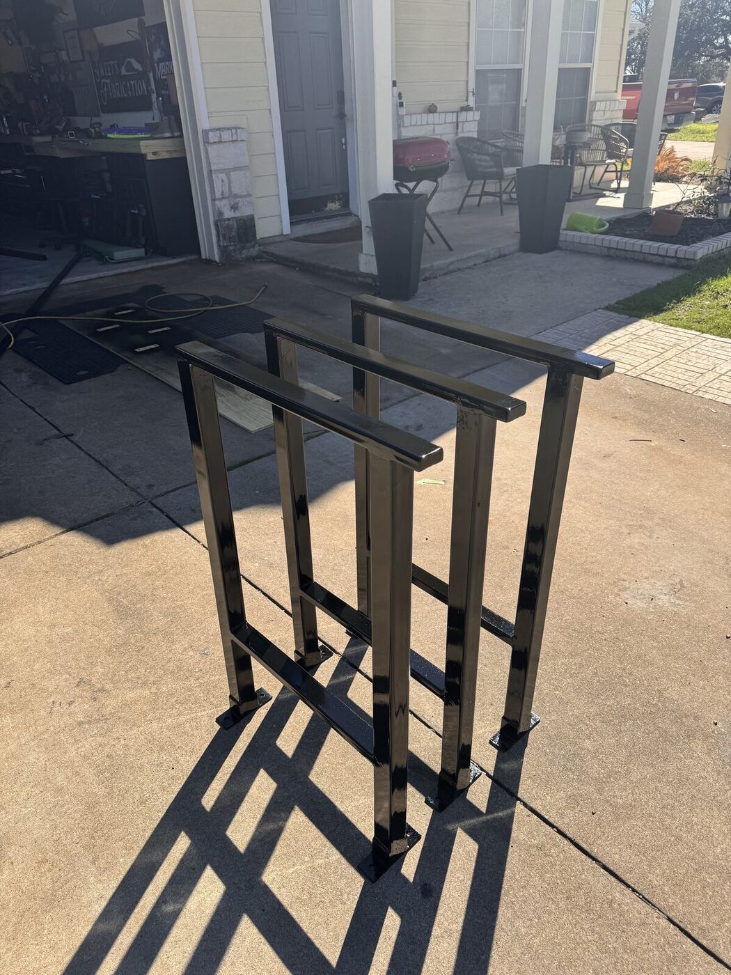 Custom Steel Rails