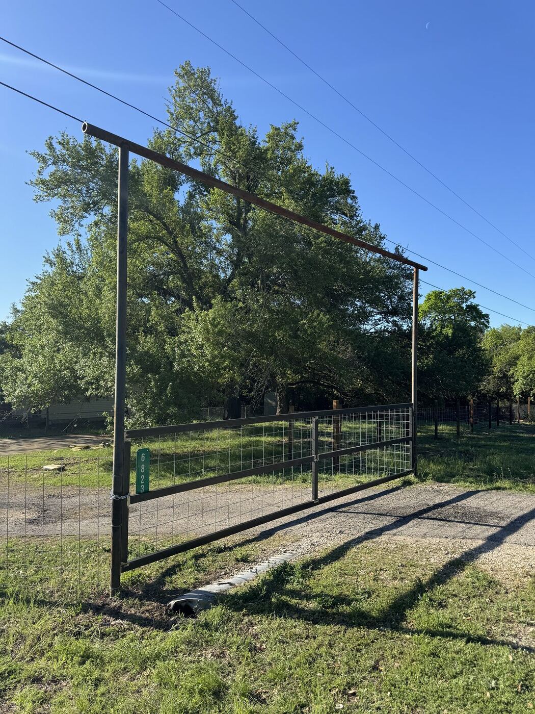 Ranch Entry Gate Frame