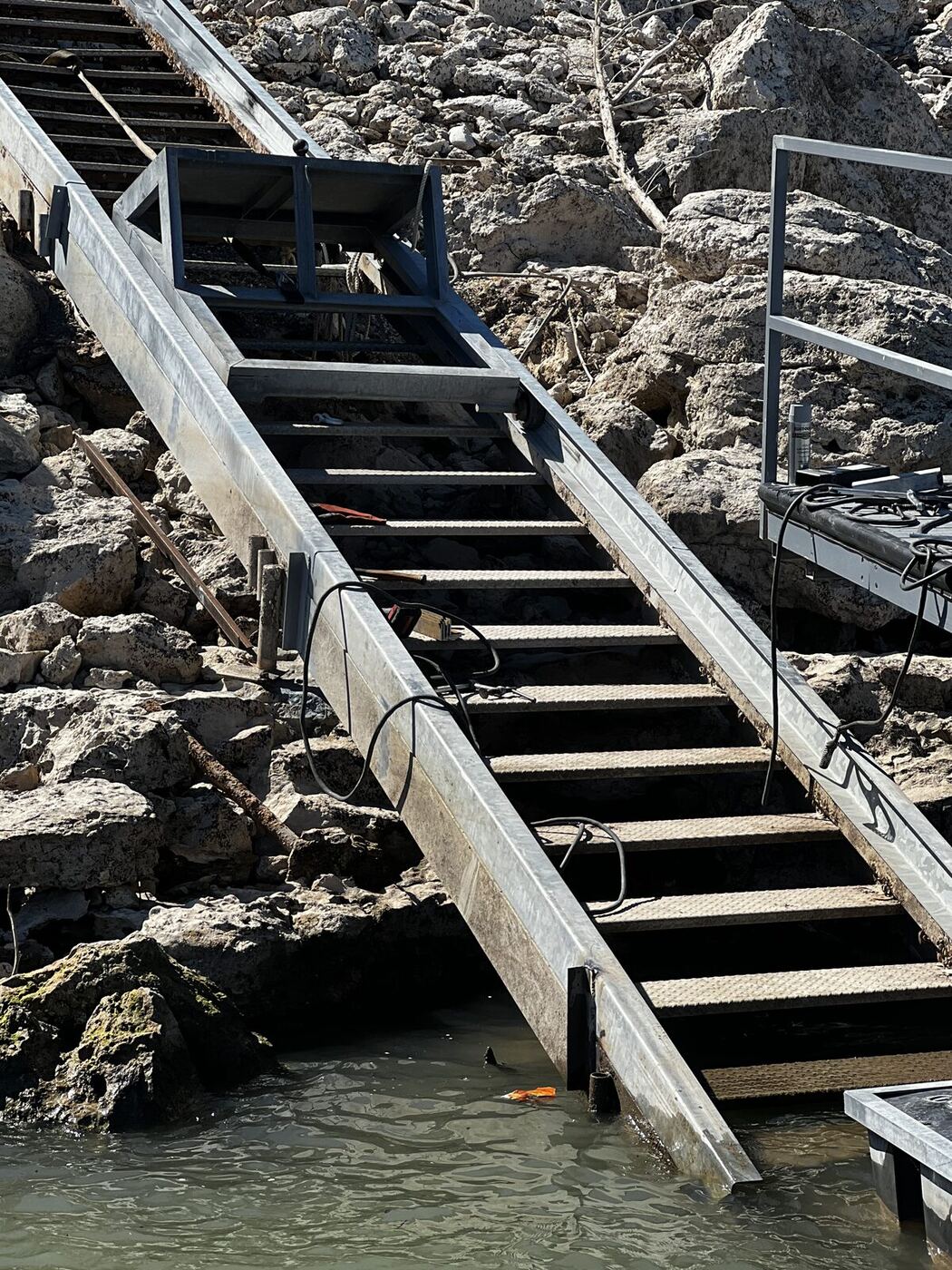 Waterfront Steel Stairs