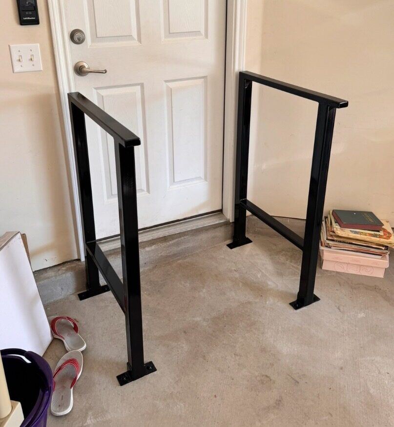 Steel Entry Handrails