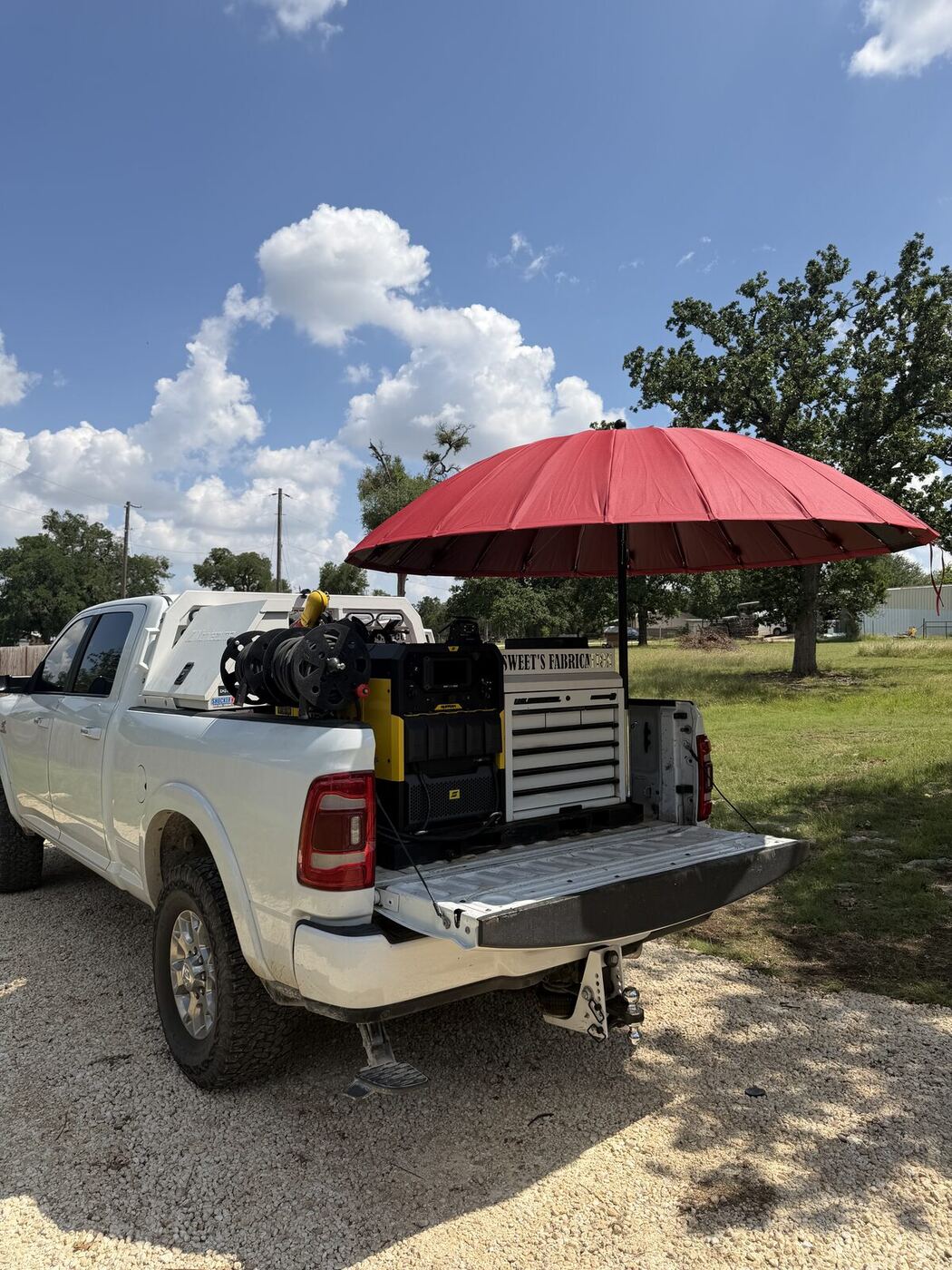 Mobile Rig Set Up On Site