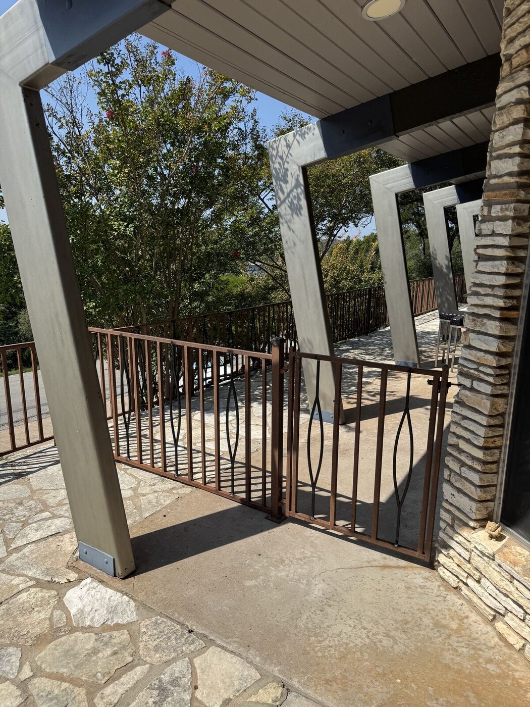 Patio Steel Railings