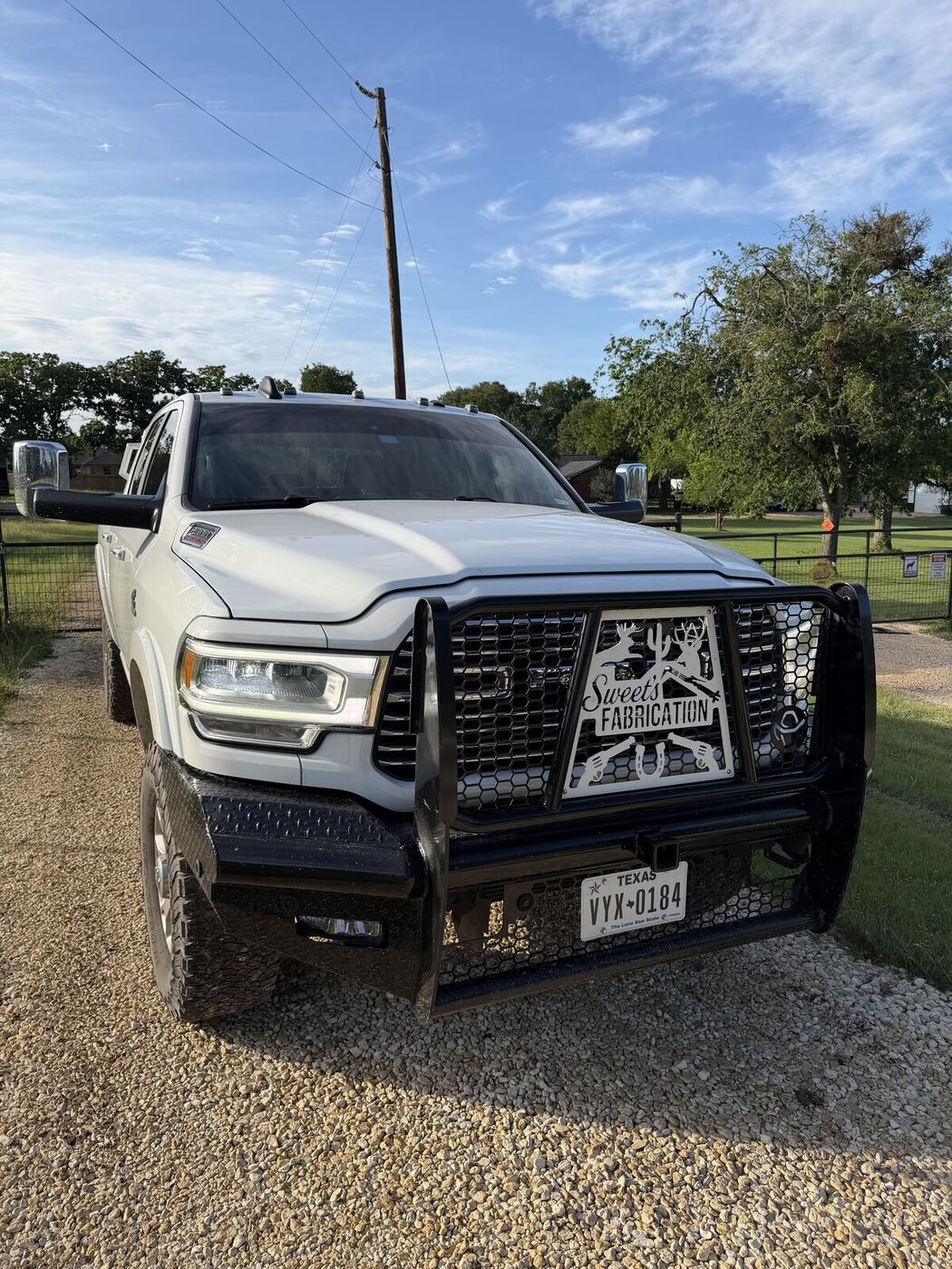 Custom grille plaque