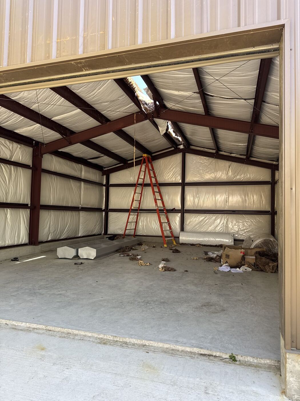 Steel Building Framing