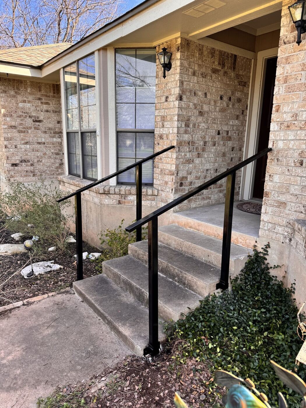 Step Handrail Install