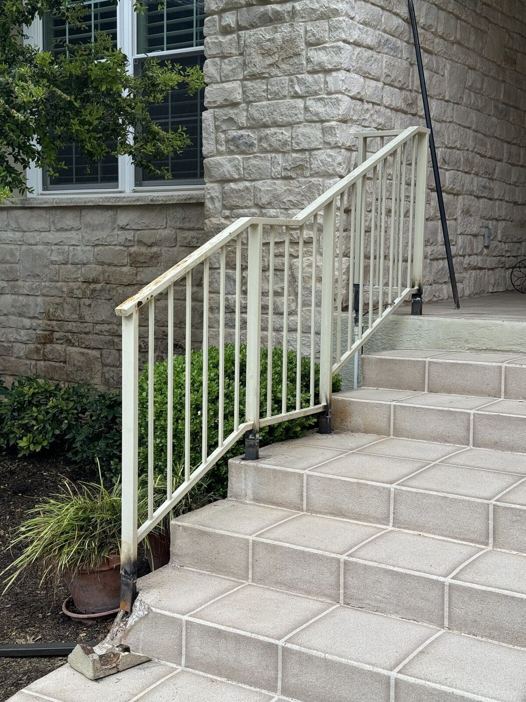 Front Porch Handrail
