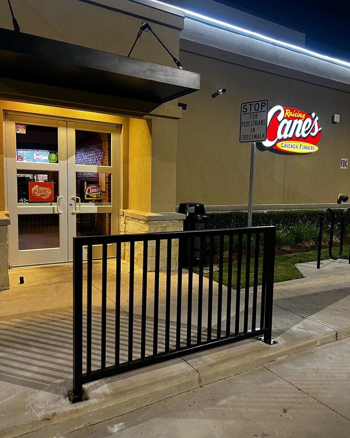 Commercial Railing — Raising Cane's