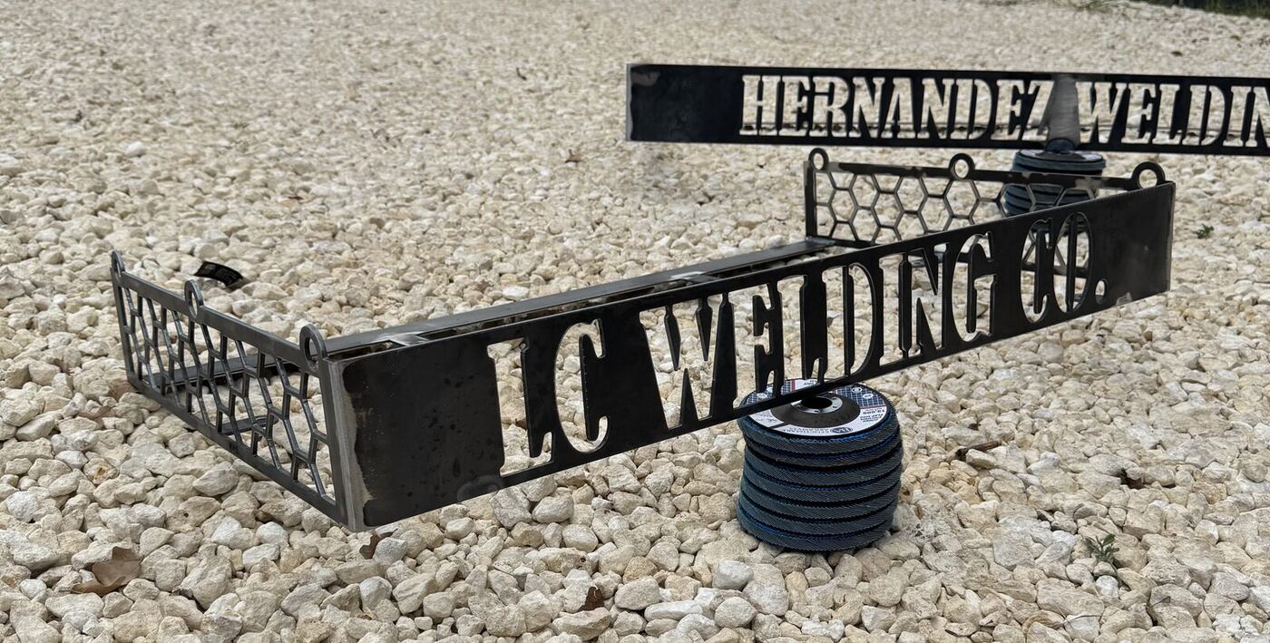 Custom Toolbox Rack — LC Welding