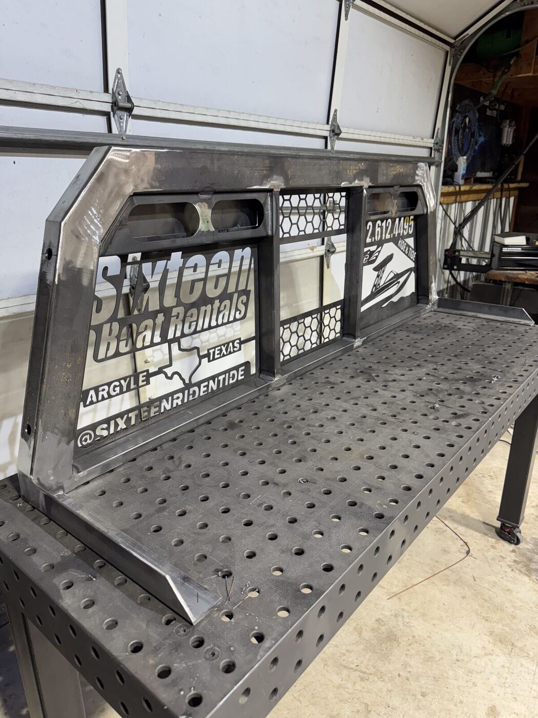 Custom Headache Rack — Sixteen Local Rentals