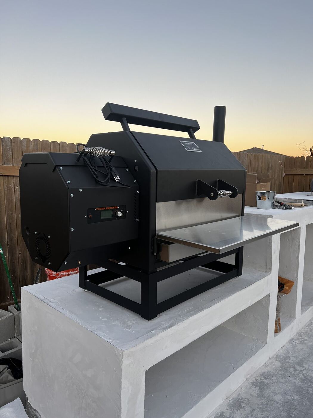 Custom Grill Stand