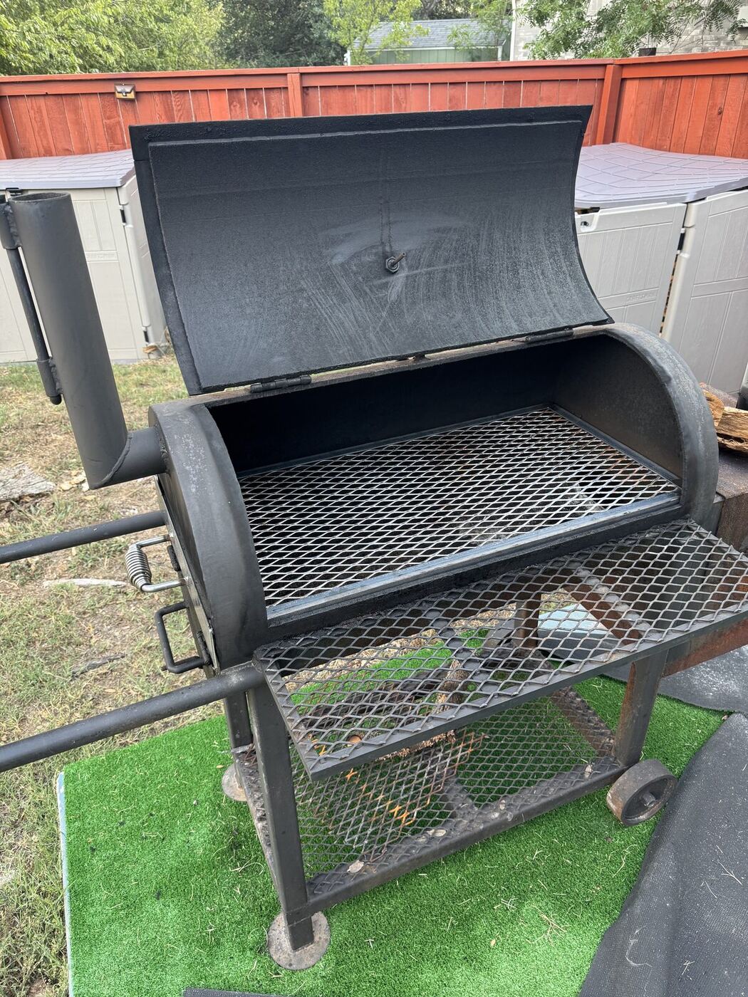 Grill Modifications built by Sweets Fabrication, welders serving Round Rock, TX